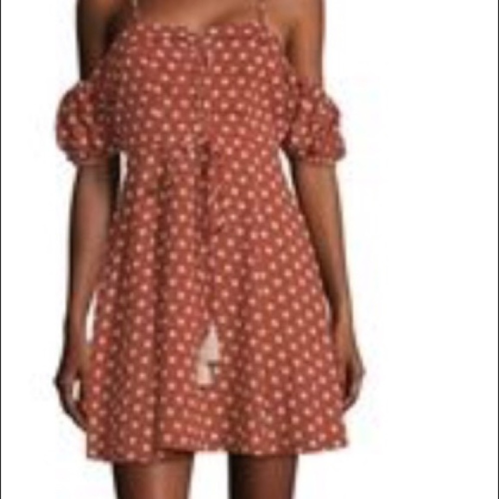 HAUTE ROGUE BOHO DRESS SIZE MEDIUM - Picture 4 of 8